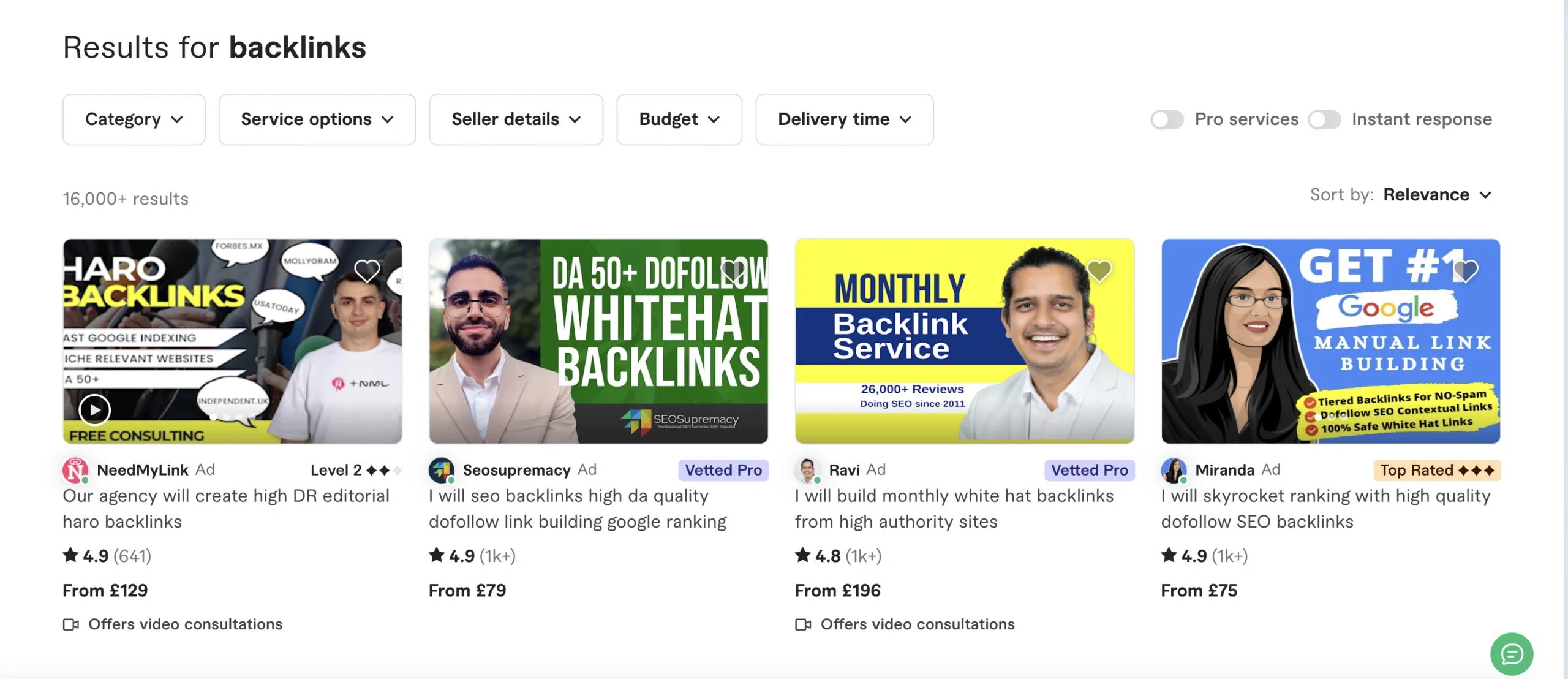 Backlinks for the health industry